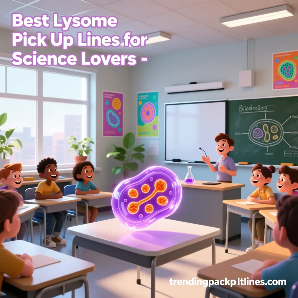 Best Lysosome Pick Up Lines School Appropriate for Science Lovers