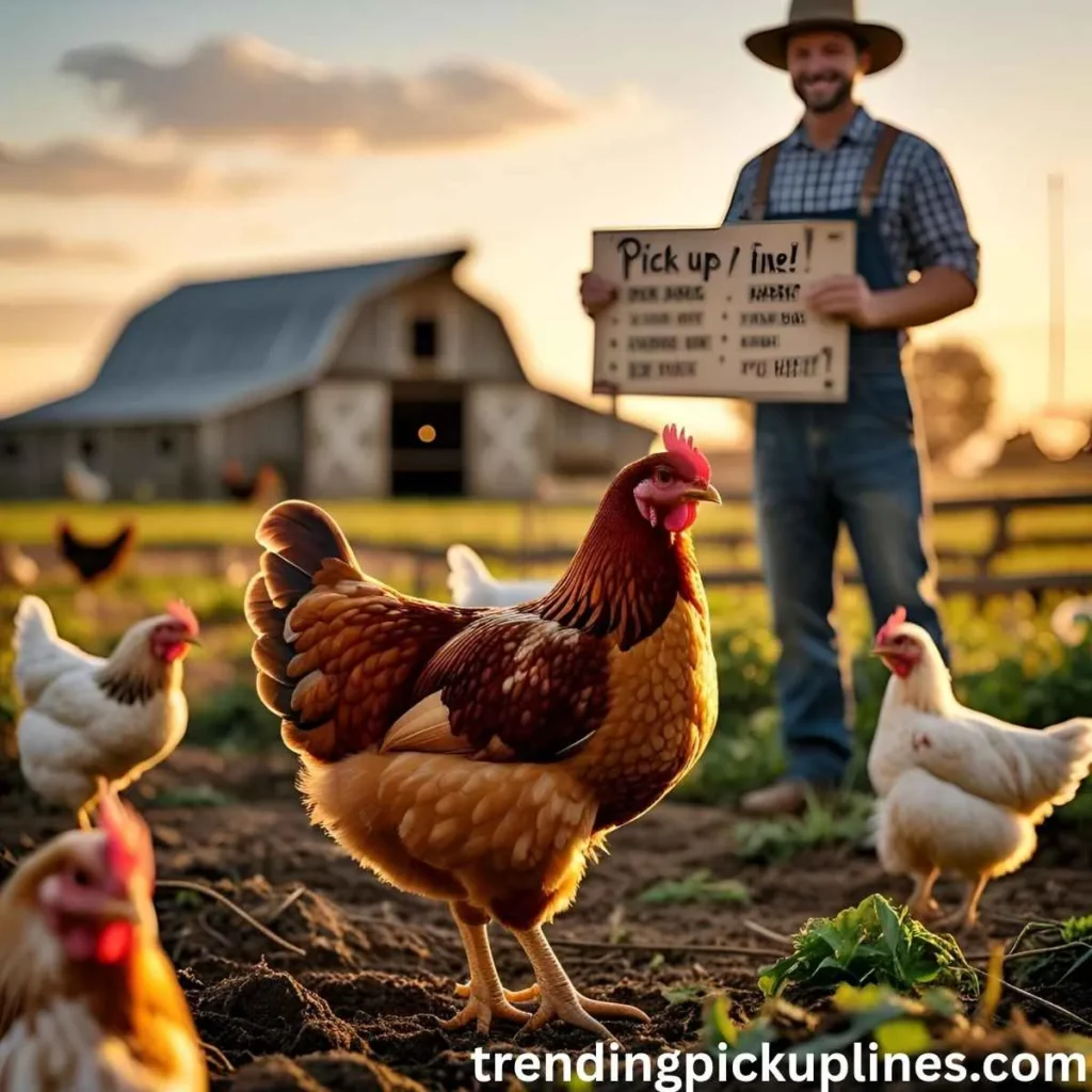 Are You a Chicken Farmer Pick Up Lines