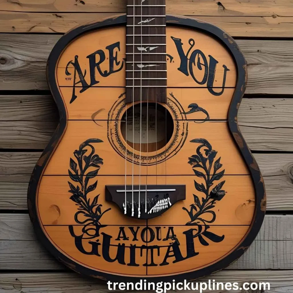 Are You a Guitar Pick Up Lines