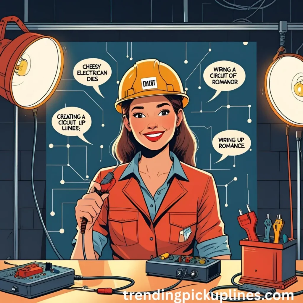 Cheesy Electrician Pick Up Lines
