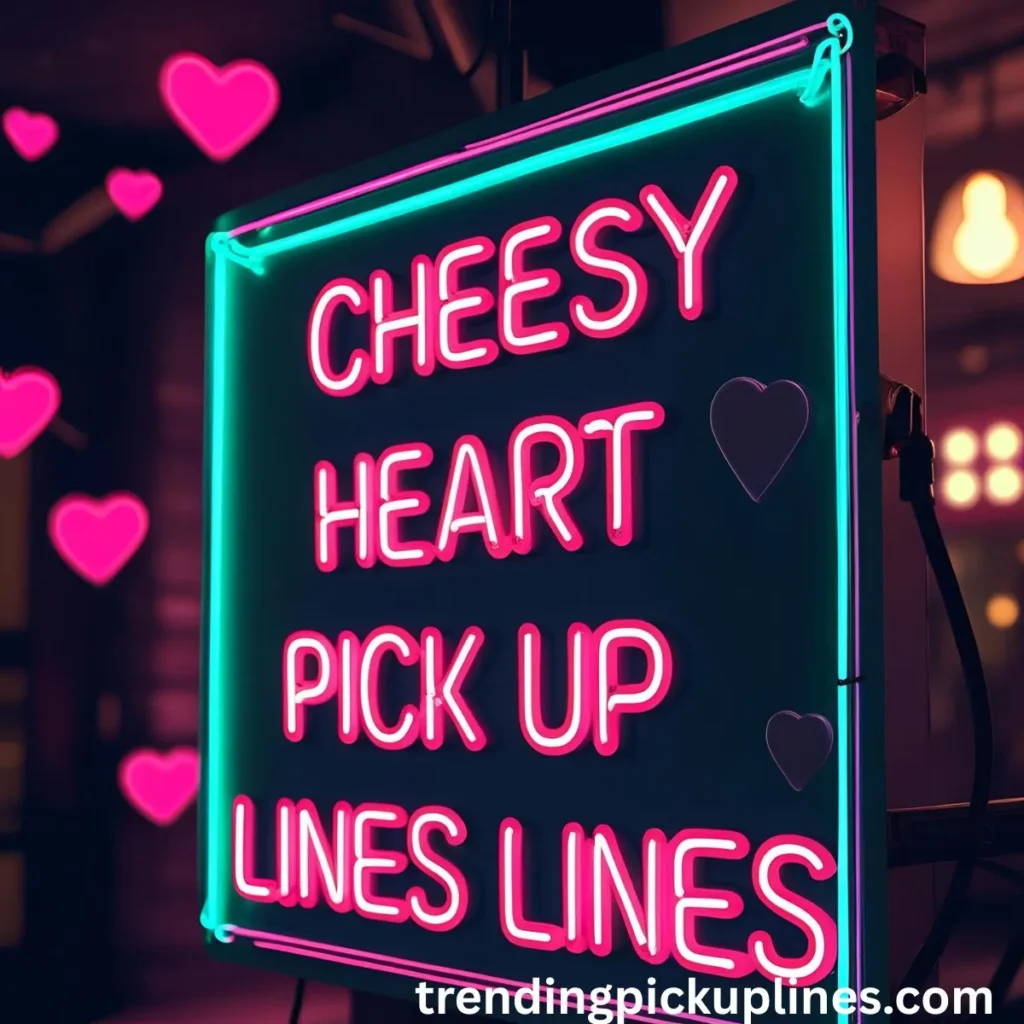 Cheesy Heart Pick Up Lines