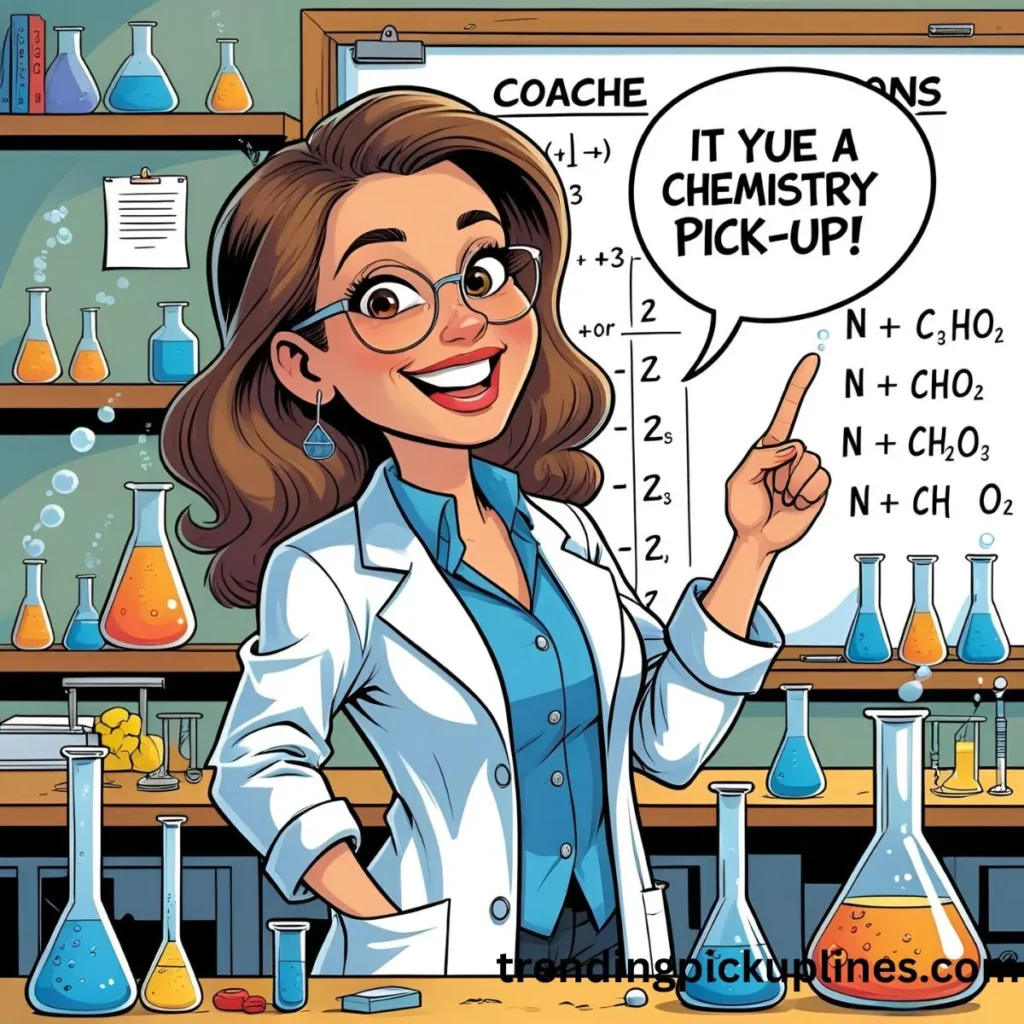 Chemistry Pick Up Lines for Teachers