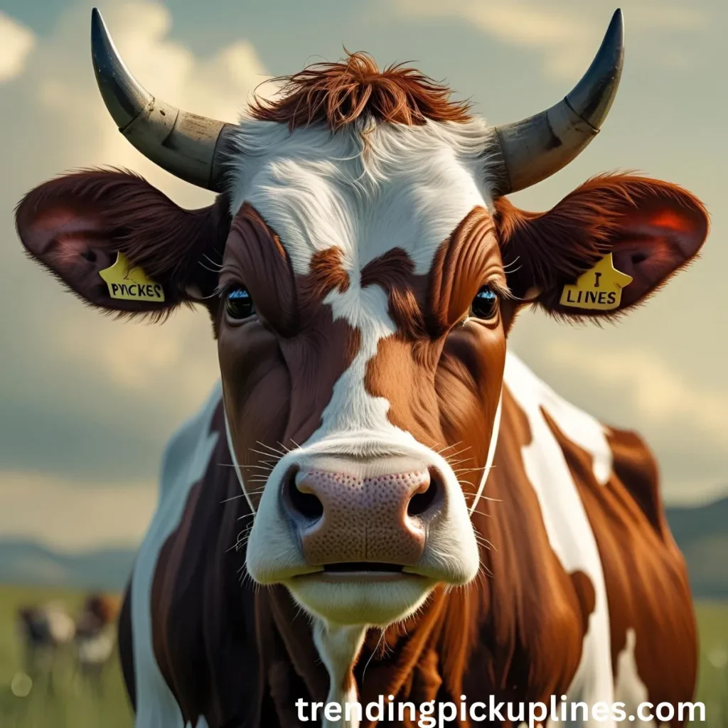 dirty cow pick up lines