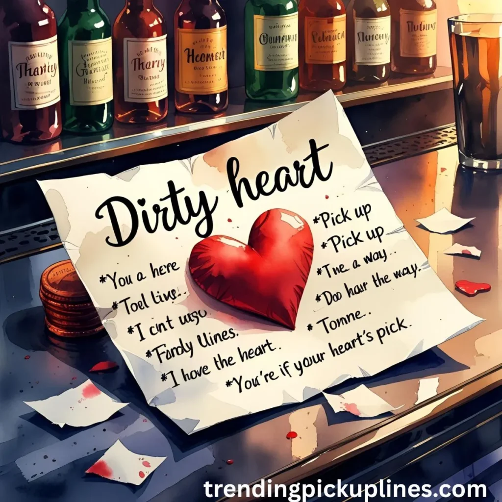 Dirty Heart Pick Up Lines