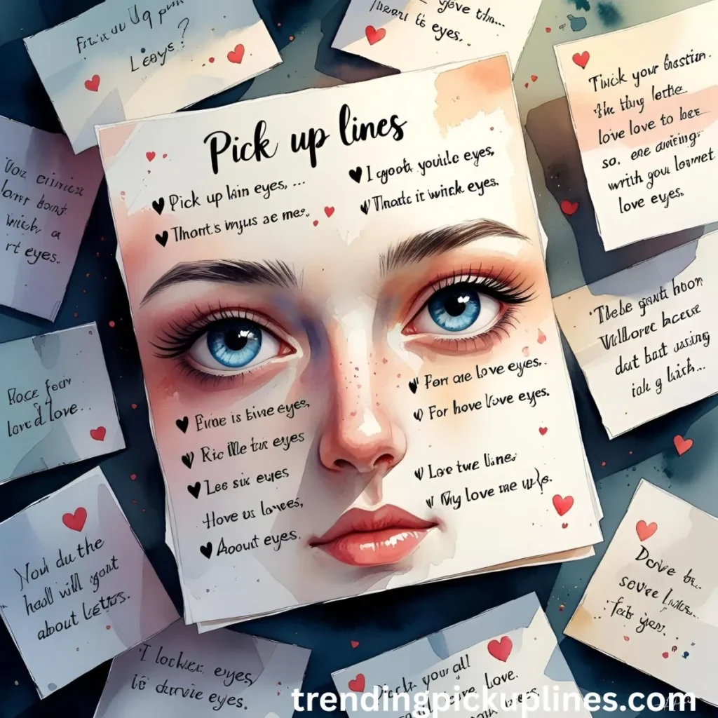 Dirty Pick Up Lines About Eyes