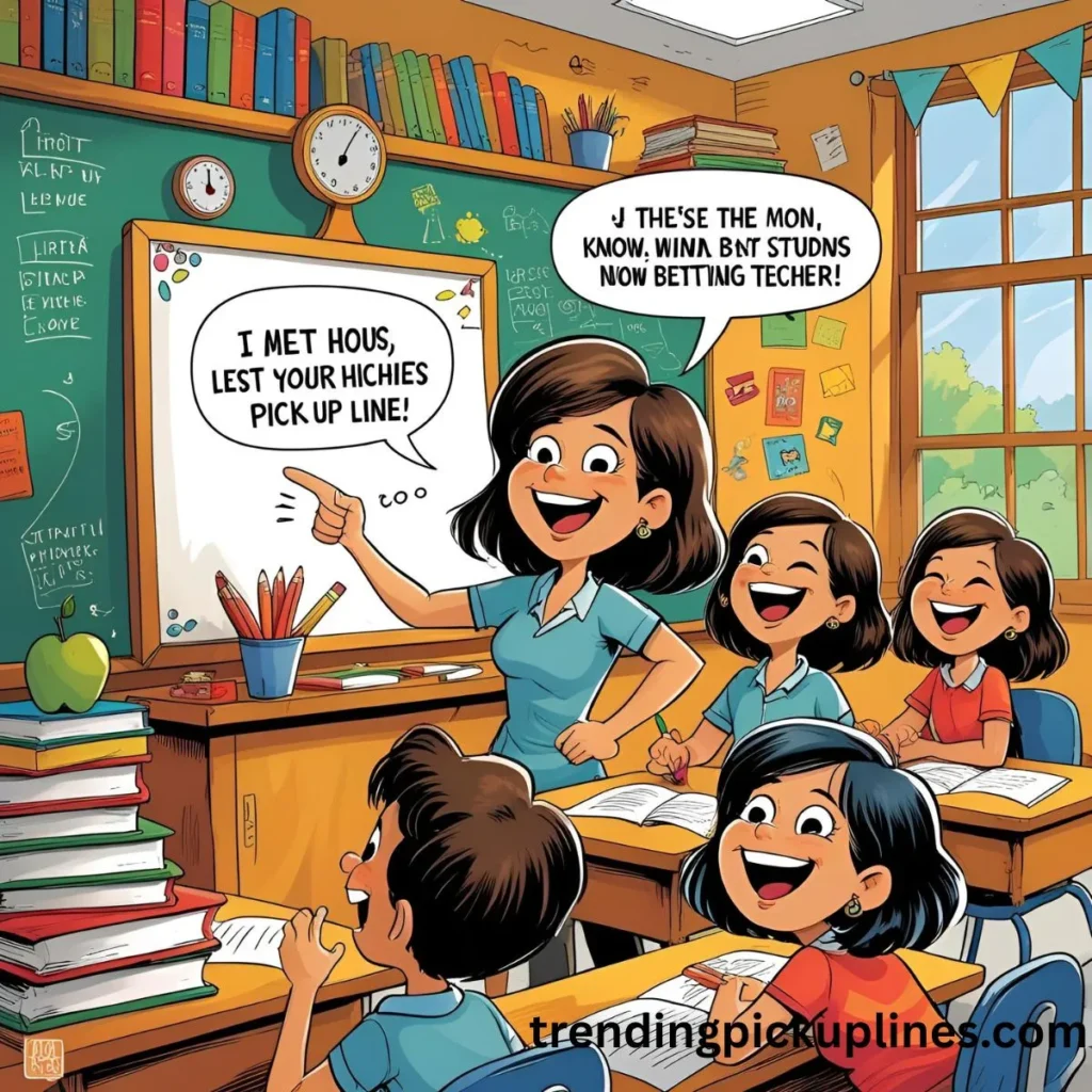 Funny Pick Up Lines for Teachers