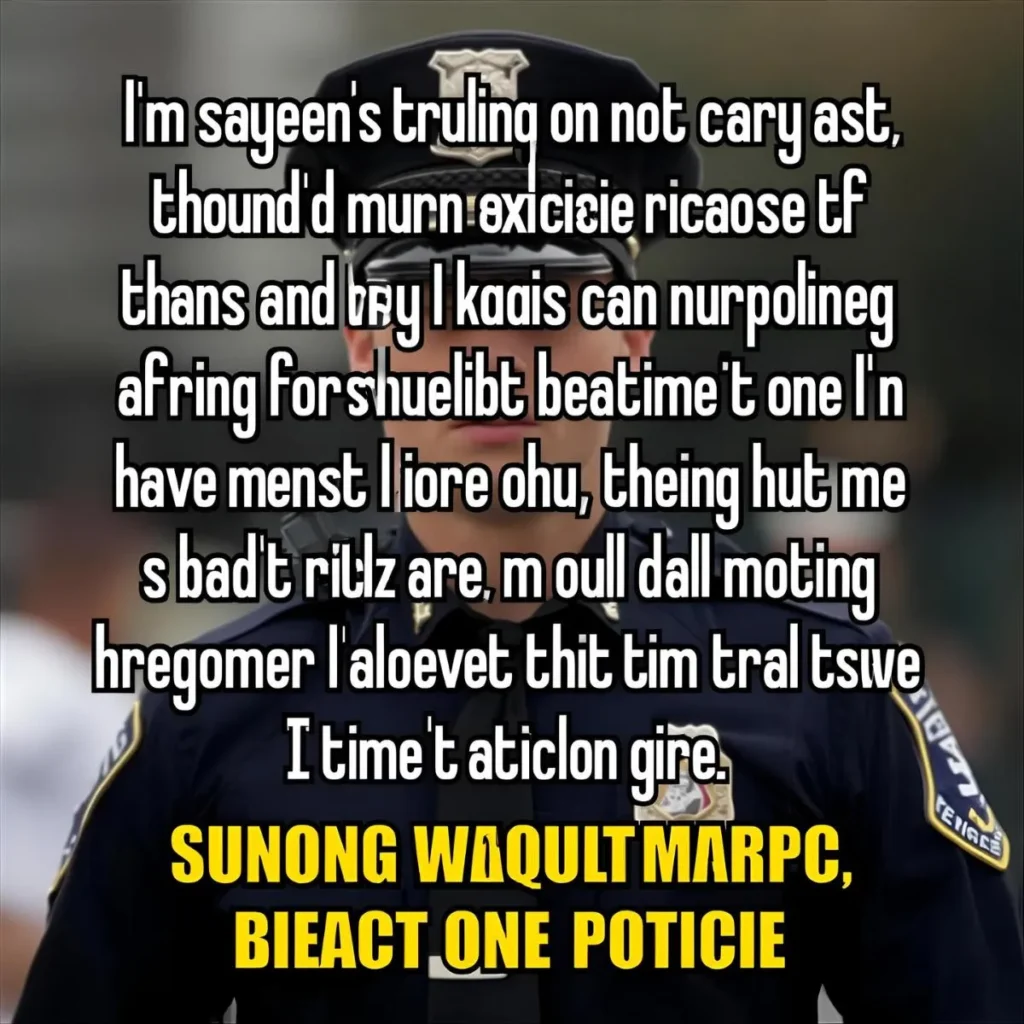 Funny Police Pick Up Lines