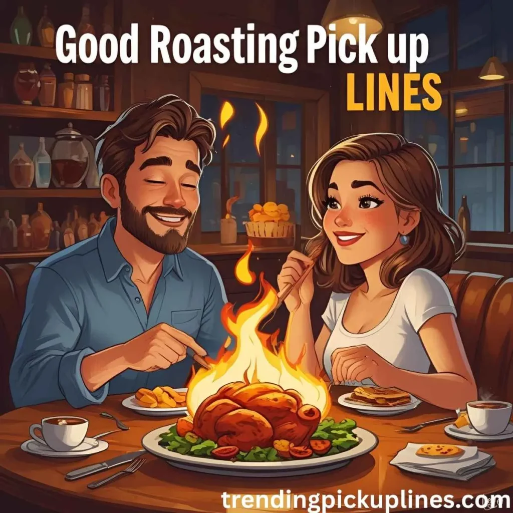Good Roasting Pick Up Lines