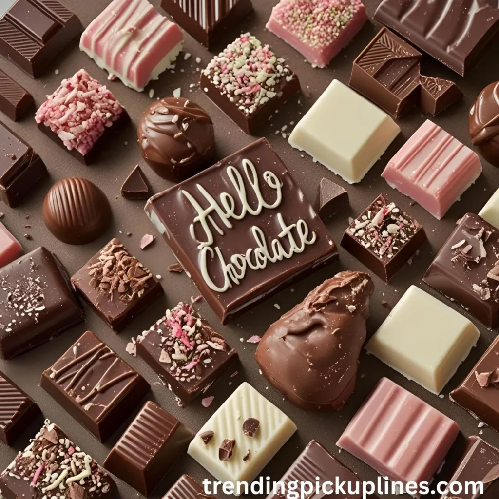 Hello Chocolate Pick Up Lines