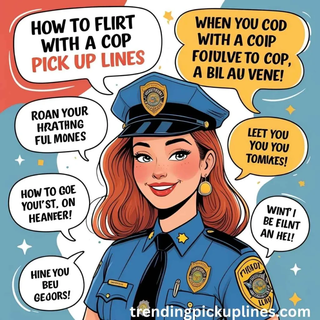 How to Flirt with a Cop Pick Up Lines