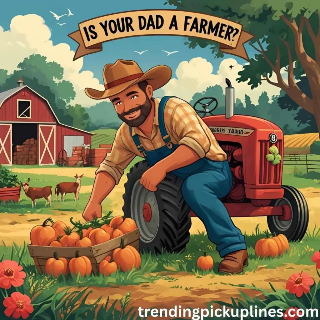  Is Your Dad a Farmer Pick Up Lines