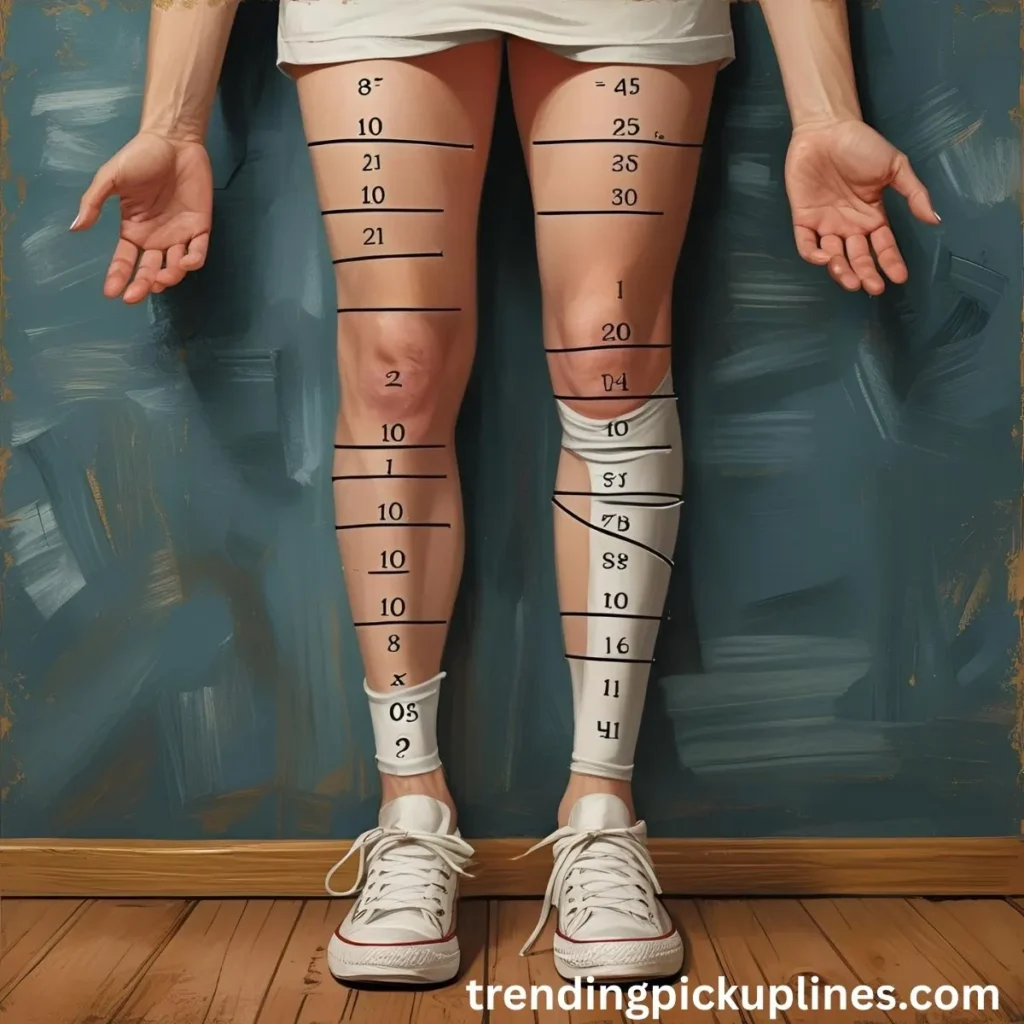 Math Pick Up Lines Divide Your Legs For Her