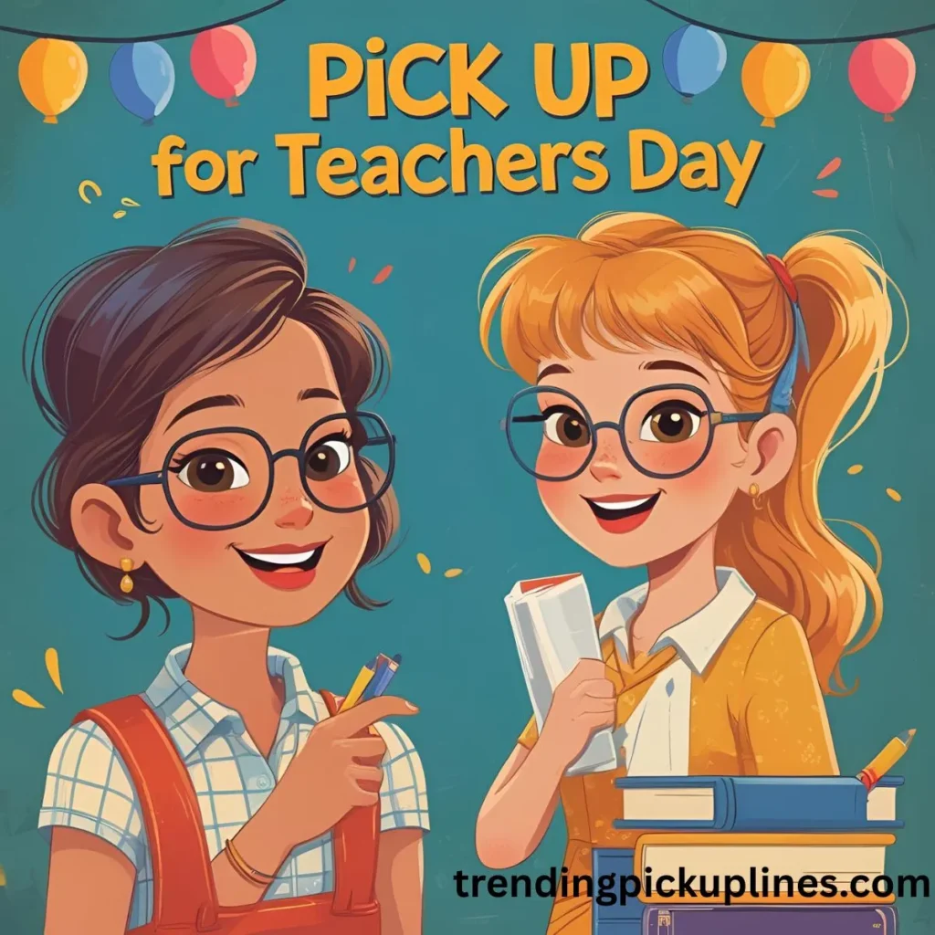 Pick Up Lines for Teachers Day