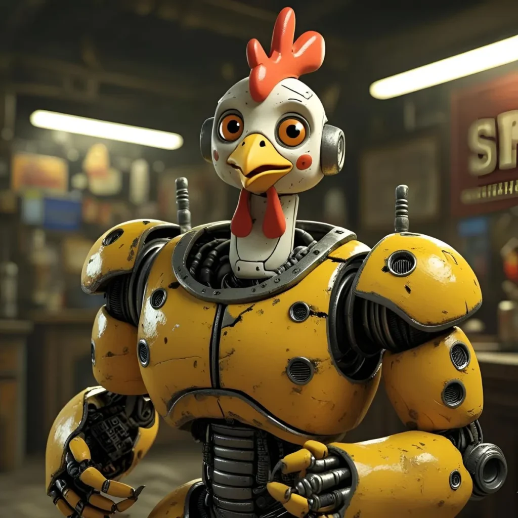 Robot Chicken Pick Up Lines