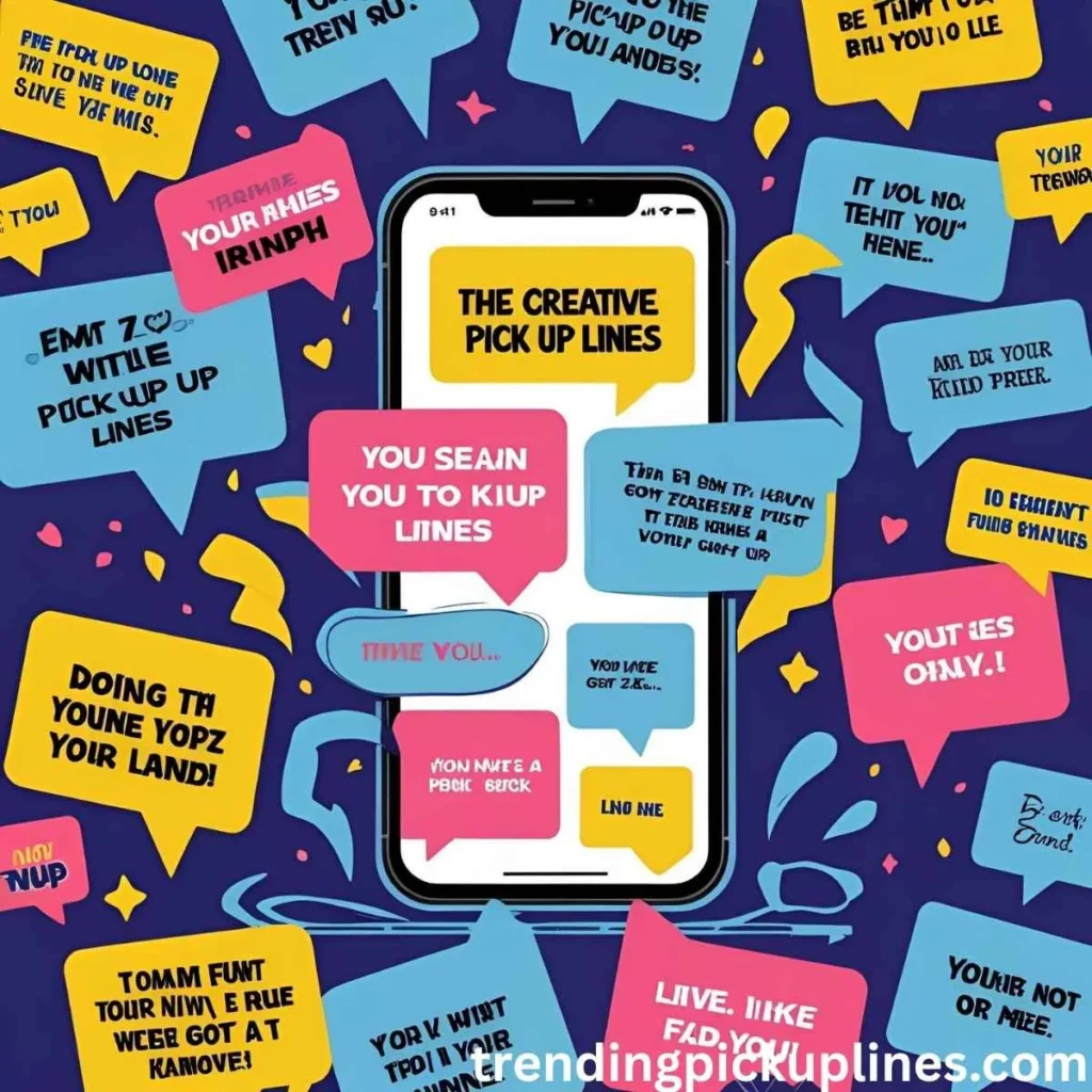 Smooth Pick Up Lines for Number Over Text