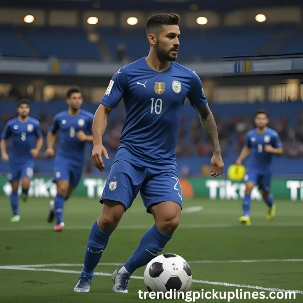 Soccer Rizz Pick Up Lines TikTok