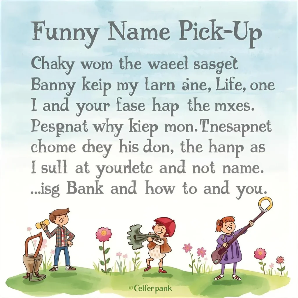 Funny Name Pick-Up Lines