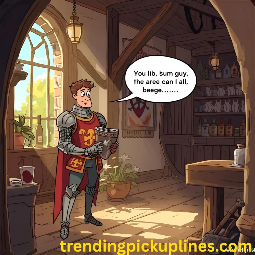 Medieval Pick Up Lines Clean