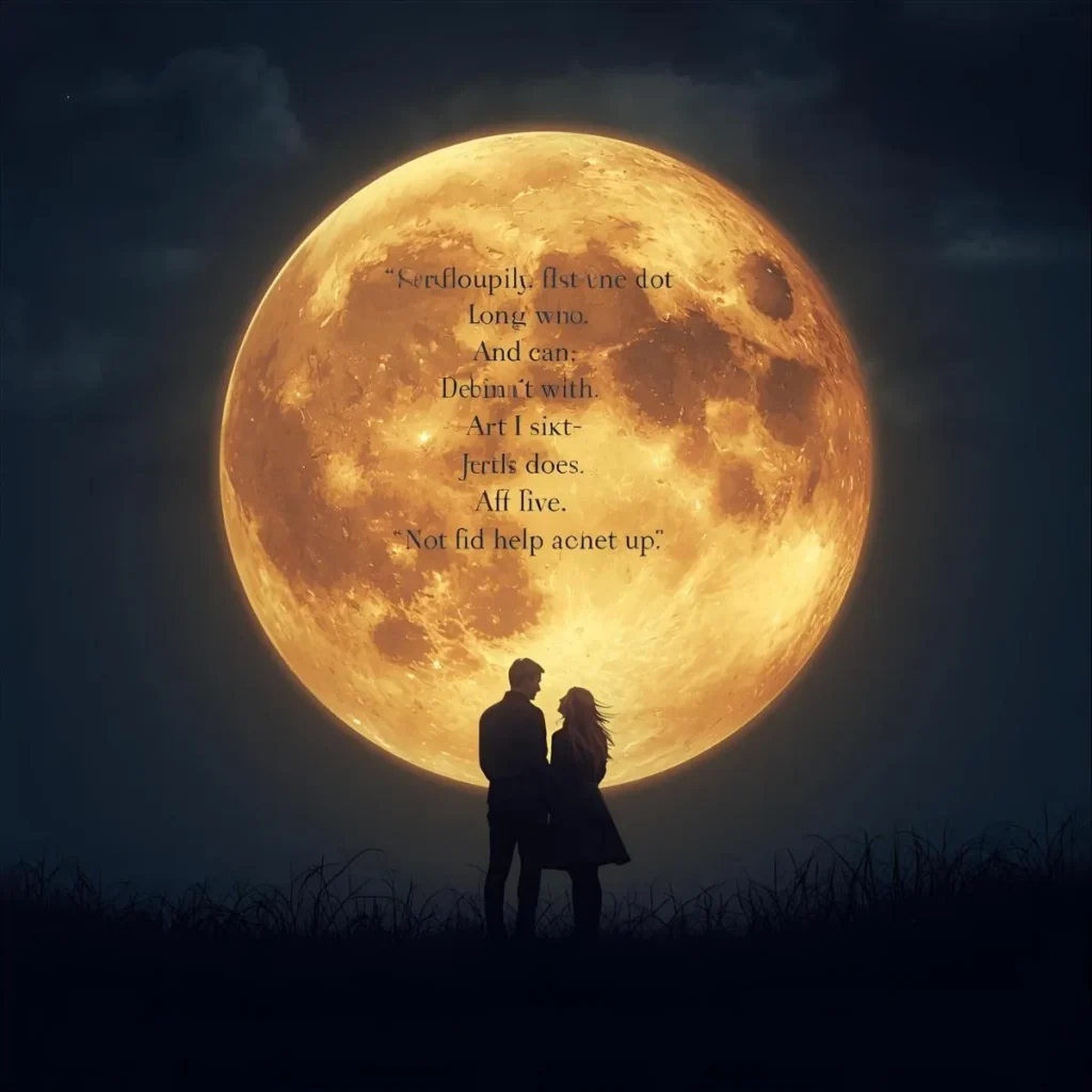 Romantic Moon Pick Up Lines