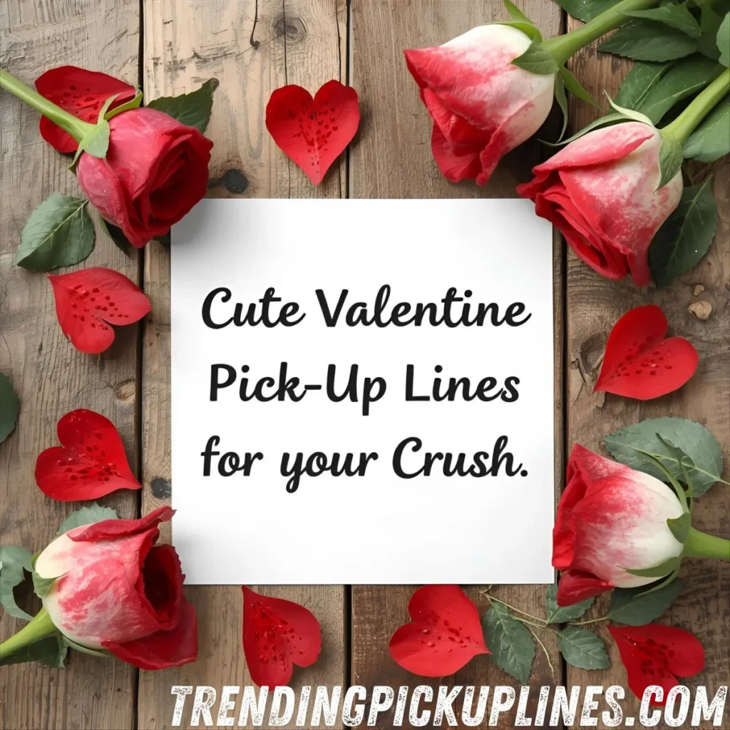 Cute Valentine Pick Up Lines for Your Crush