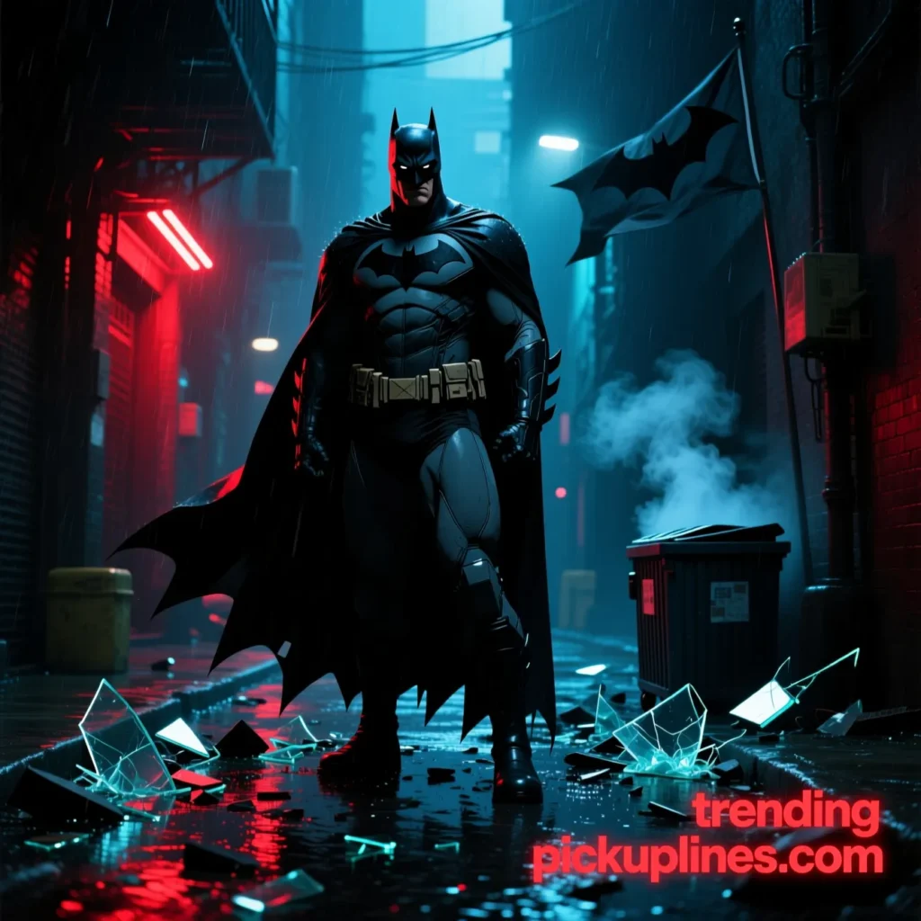 Brutal Batman Pick Up Lines