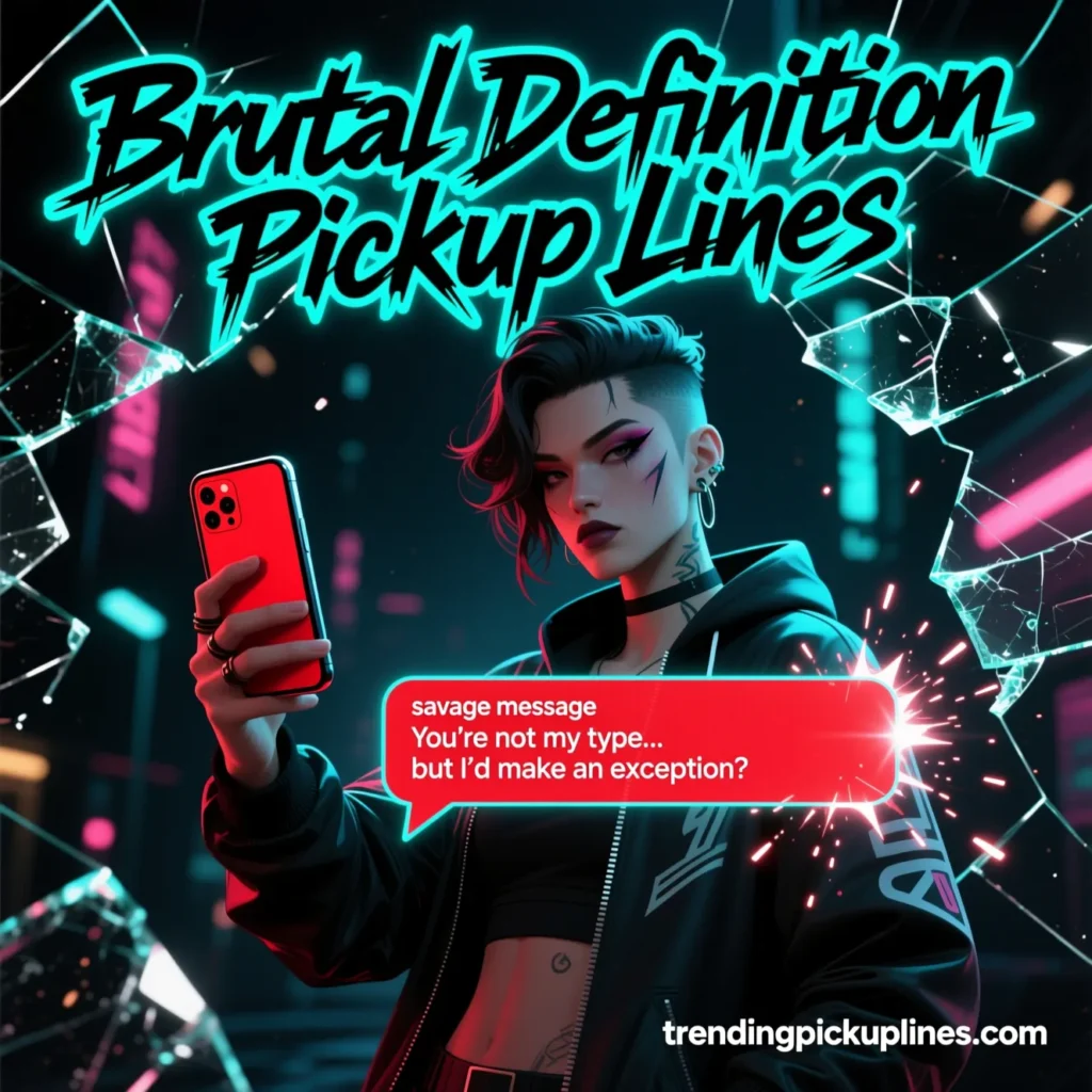 Brutal Definition Pickup Lines