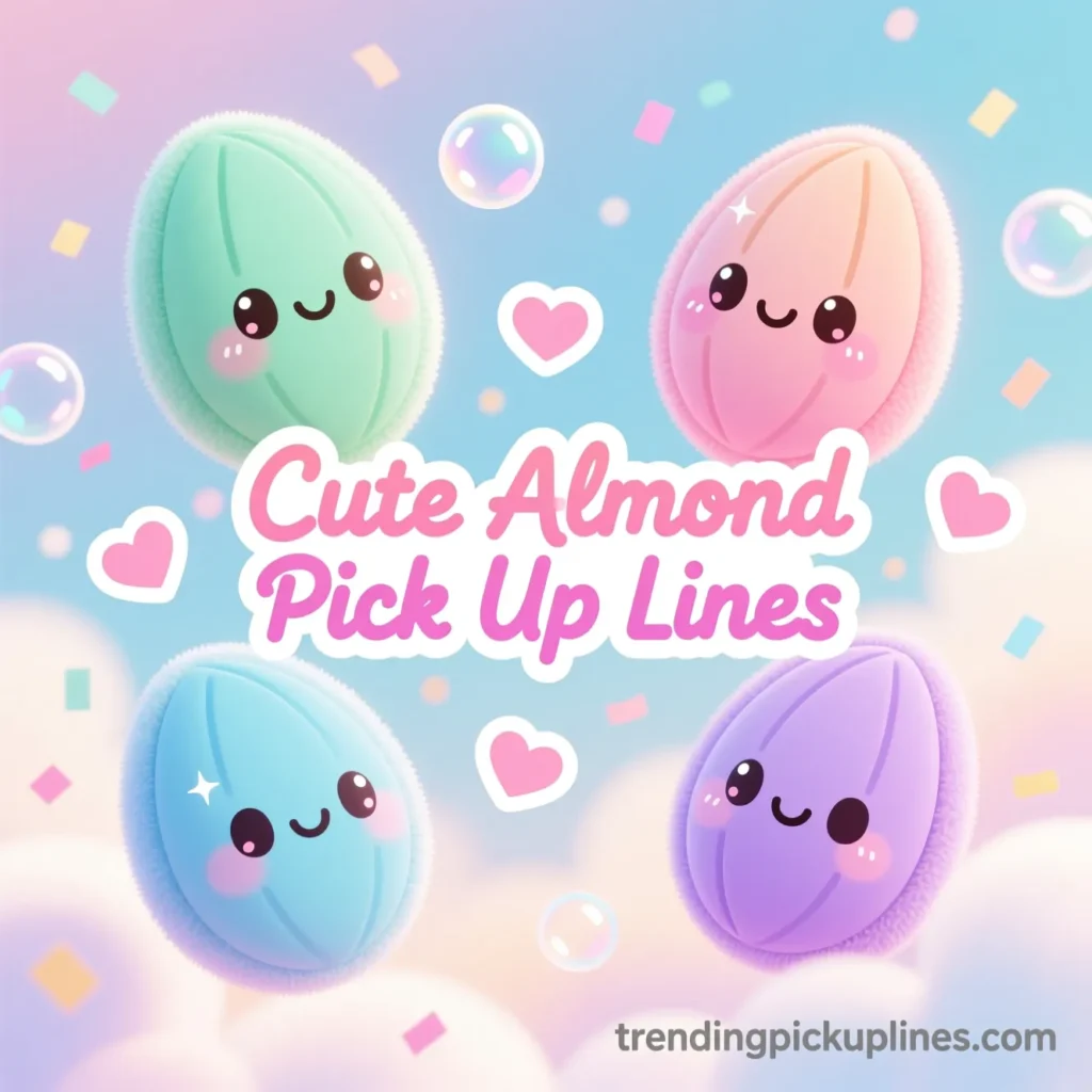 Cute Almond Pick Up Lines