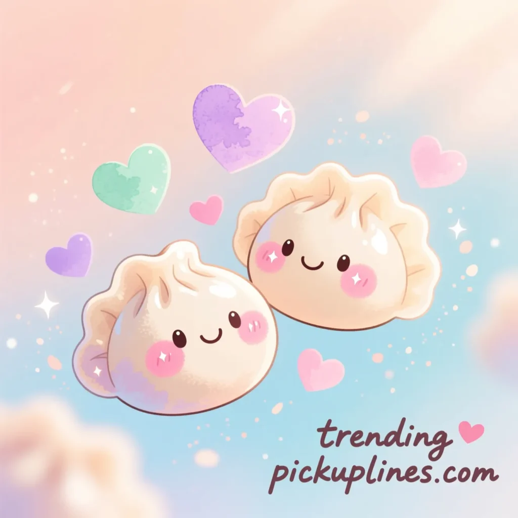Cute Dumpling Pickup Lines