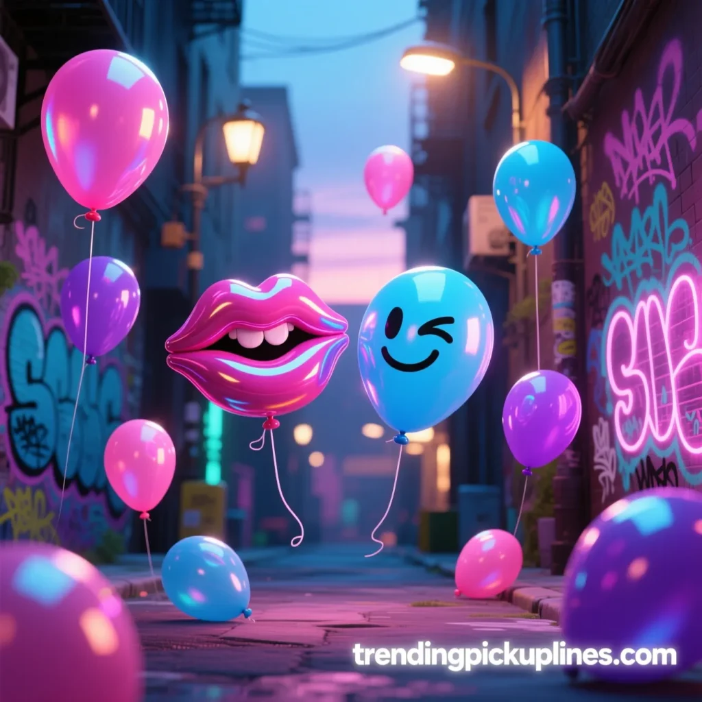 Dirty & Playful Balloon Rizz Lines