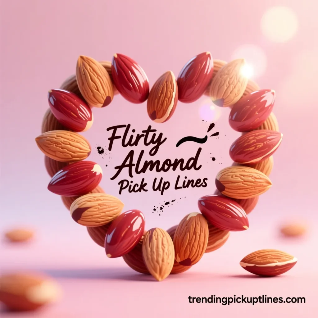 Flirty Almond Pick Up Lines