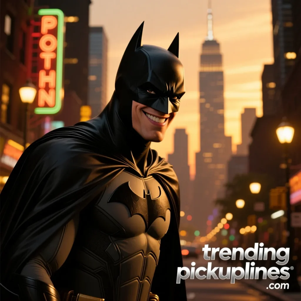 Flirty Batman Pick Up Lines