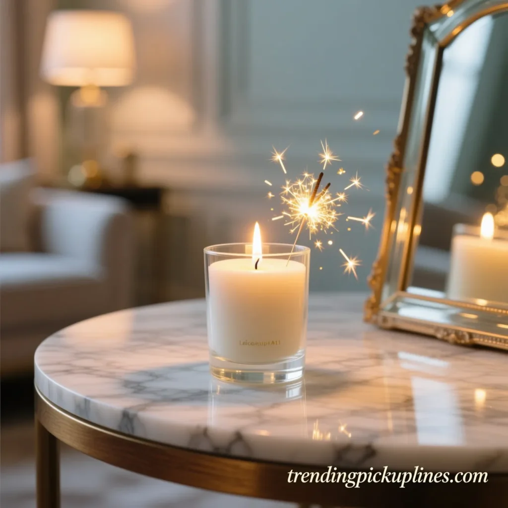 Flirty Candle Pick Up Lines