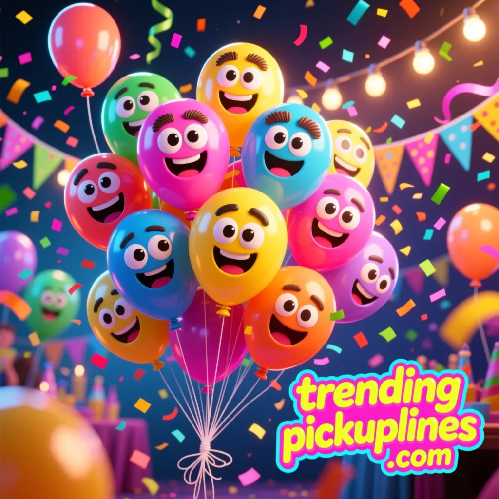 Funny Balloon Pick Up Lines