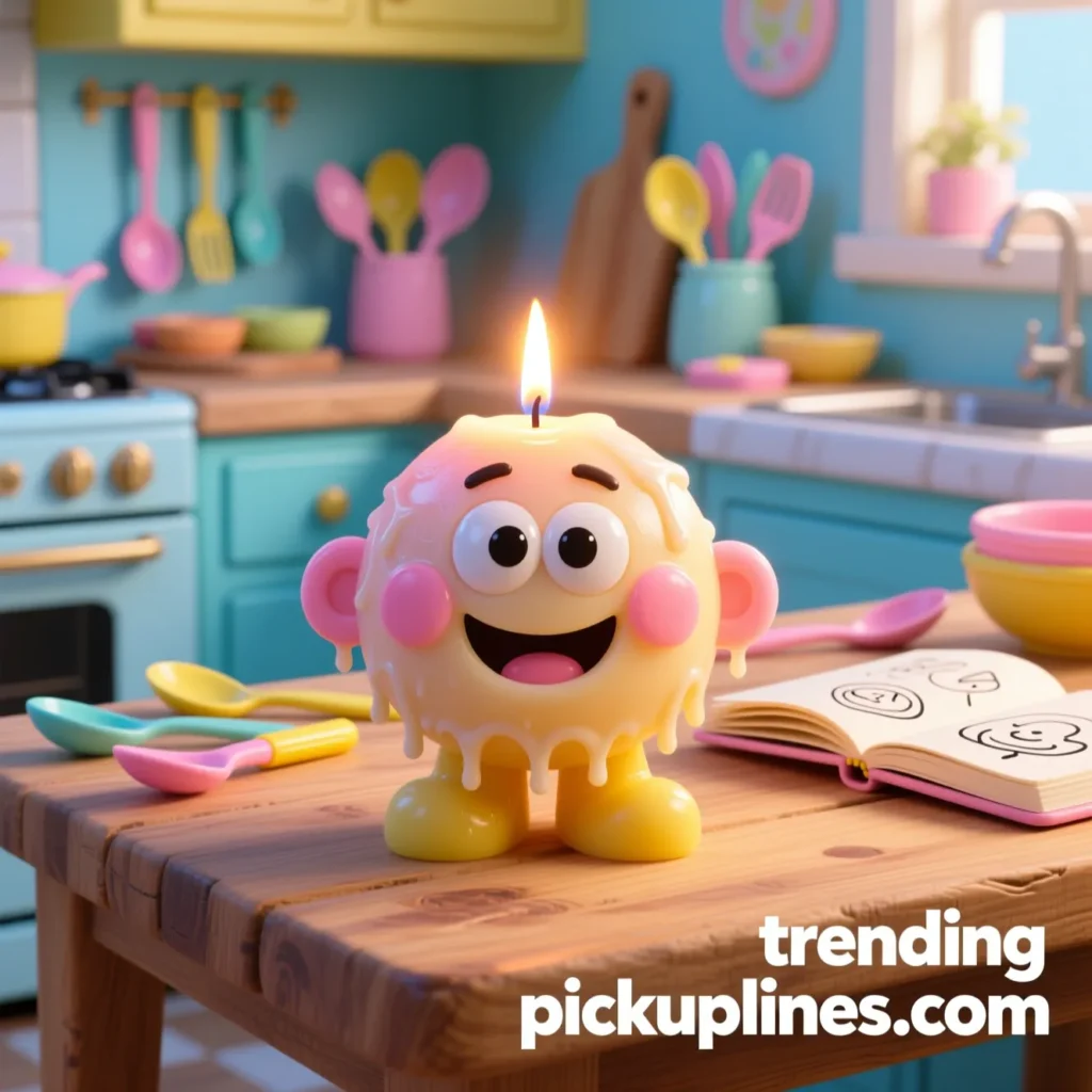 Funny Candle Pick Up Lines