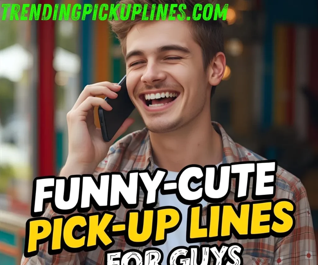 Funny Cute Pick Up Lines for Guys