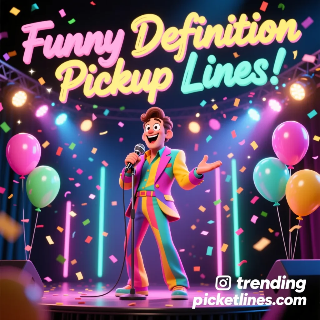 Funny Definition Pickup Lines