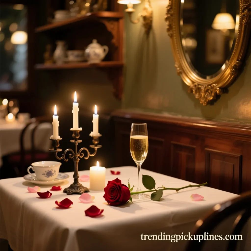 Romantic Candle Pick Up Lines