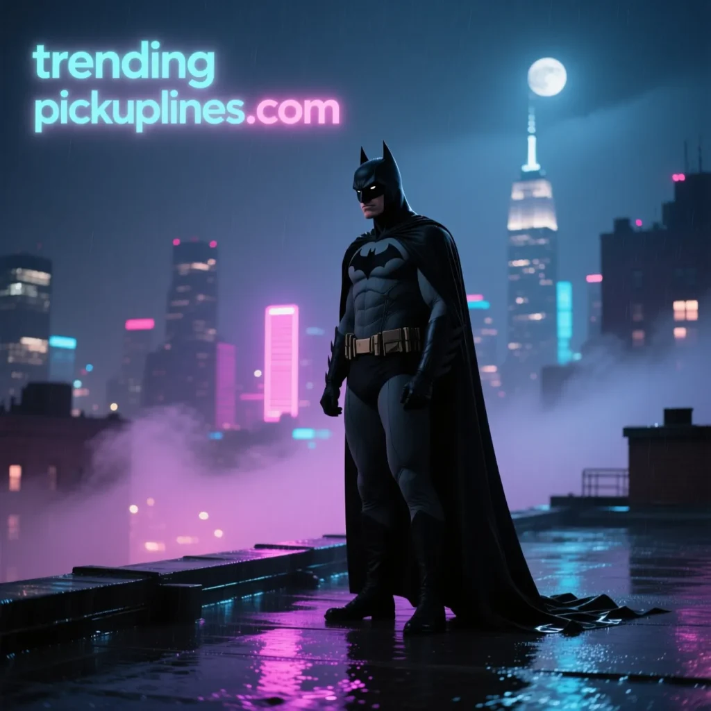 Smooth Batman Pick Up Lines