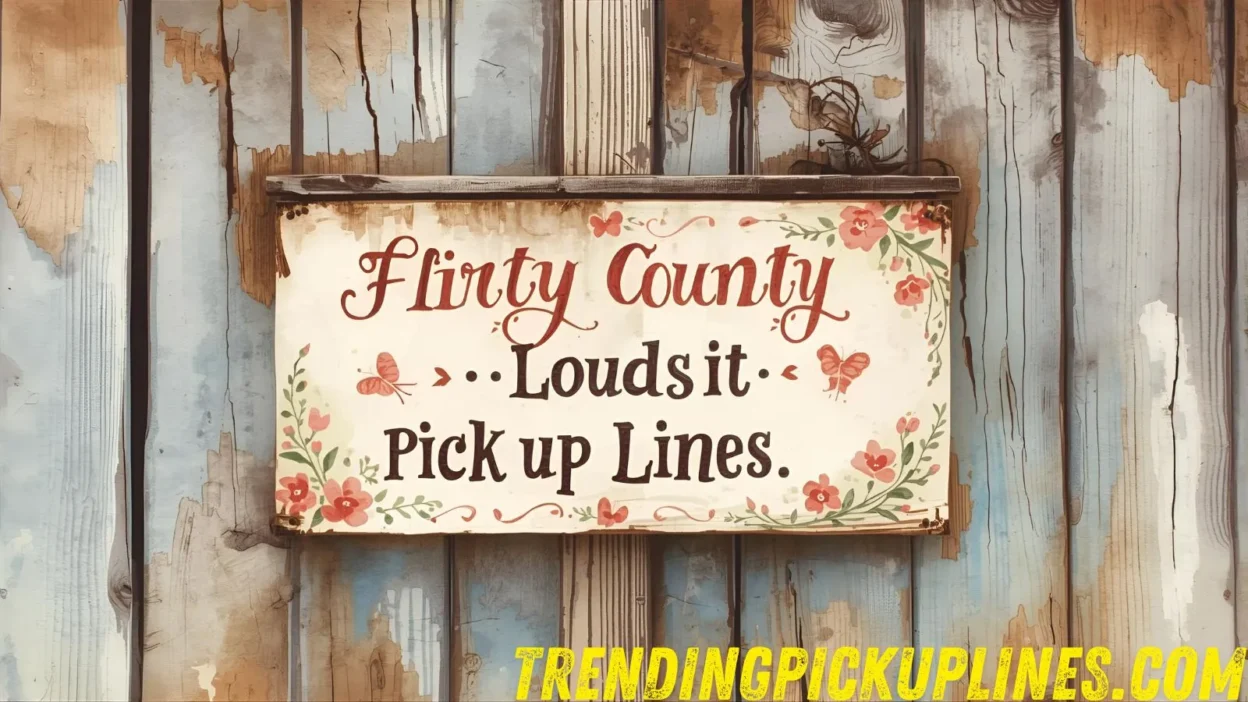 Flirty Country Pick Up Lines