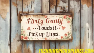 Flirty Country Pick Up Lines