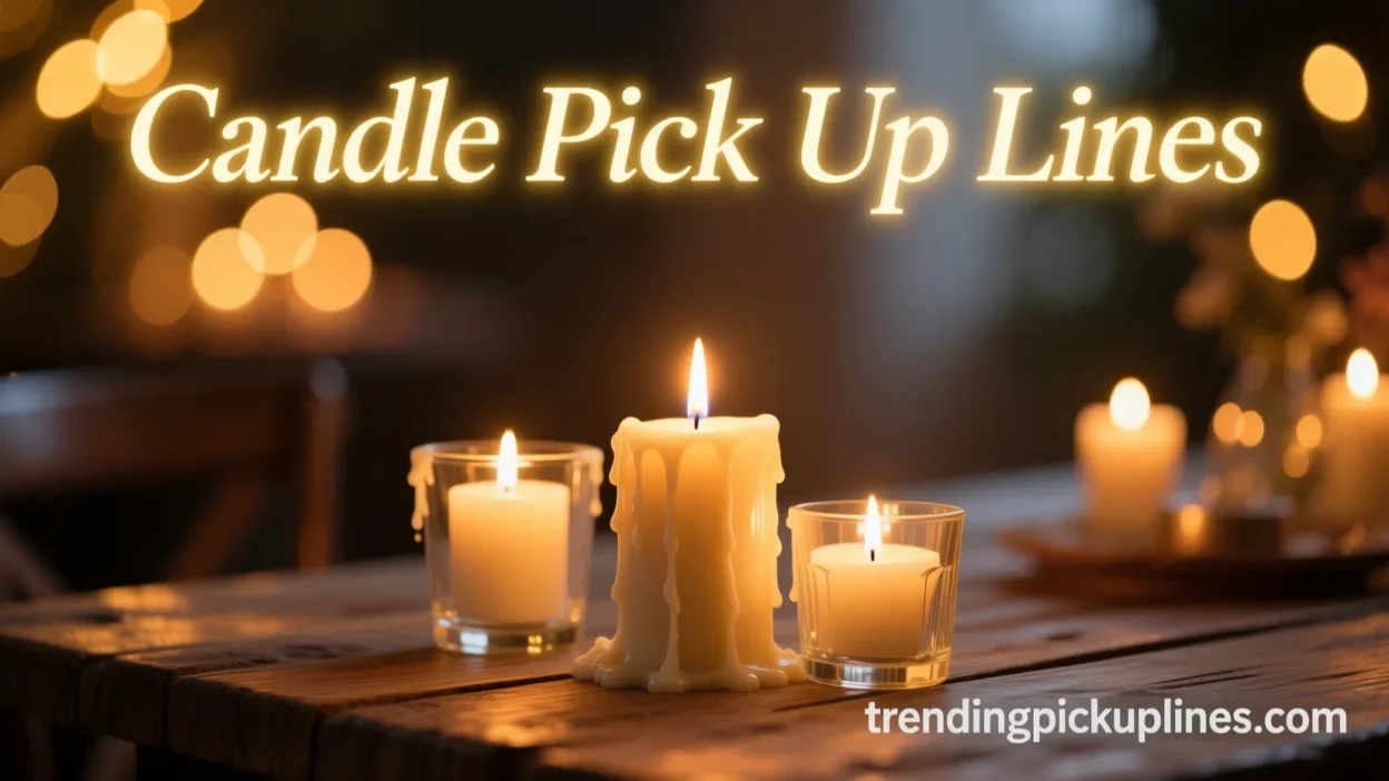 Candle Pick Up Lines